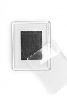 11. Magnet de frigider acrilic transparent - (6,5 x 5,3 cm)