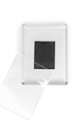 13. Magnet de frigider acrilic transparent - (8,4 x 6,5 cm)